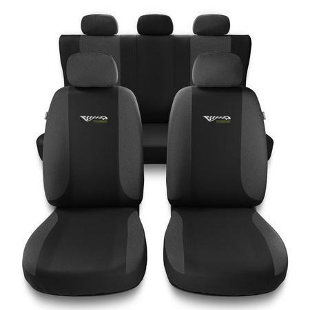 Housses de siège adaptées pour Alfa Romeo Stelvio (2017-2019) - housse siege voiture universelles - couverture siege - TG-G