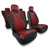Housses de siège adaptées pour BMW X2 F39, U10 (2017-....) - housse siege voiture universelles - couverture siege - TR-RD