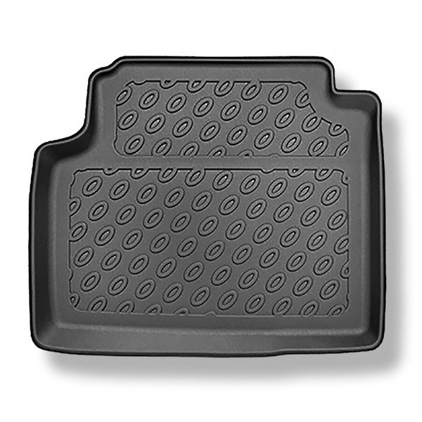 Tapis de sol en TPE adapté pour Ford Kuga III Plug-in Hybrid SUV (04.2020-....) - tapis de voiture - noir