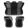 Housses de siège adaptées pour Chevrolet Rezzo (2004-2008) - housse siege voiture universelles - couverture siege - TG-S