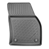 Tapis de sol en TPE adapté pour Volkswagen Caddy V Break (11.2020-....) - Caddy, Caddy Maxi, Caddy Cargo, Caddy Maxi Cargo - tapis de voiture - noir