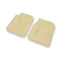 Tapis de Sol Velours adapté pour Chrysler Sebring II (2001-2006) - Premium tapis de voiture - beige