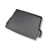 Tapis de coffre adapté pour BMW iX3 G08 SUV (01.2021-....) - bac de coffre - protection de coffre voiture - aussi pour les modèles avec des rails de fixation; non pour version Plug-in hybride