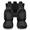 Housses de siège adaptées pour Audi Q7 I, II (2005-....) - housse siege voiture universelles - couverture siege - S-G1