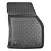 Tapis de sol en TPE adapté pour Volkswagen T-Roc SUV (12.2017-....) - tapis de voiture - noir