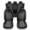 Housses de siège adaptées pour Ford Fiesta MK5, MK6, MK7, MK8 (1999-2019) - housse siege voiture universelles - couverture siege - PR1