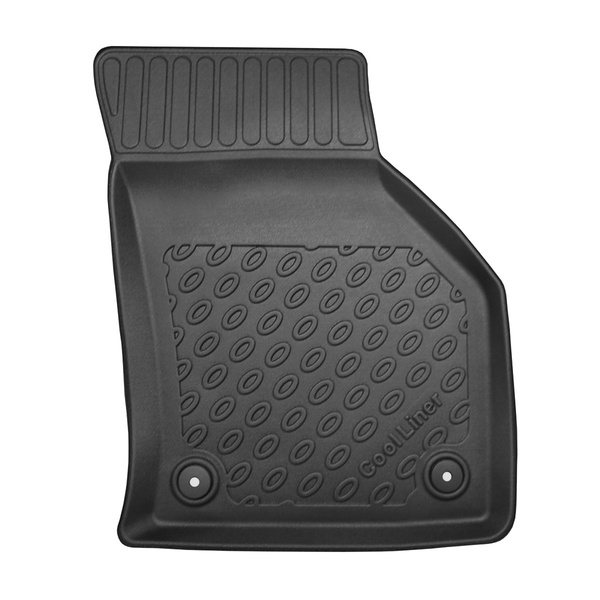 Tapis de sol en TPE adapté pour Skoda Octavia III 5E Liftback (12.2015-10.2022) - tapis de voiture - noir