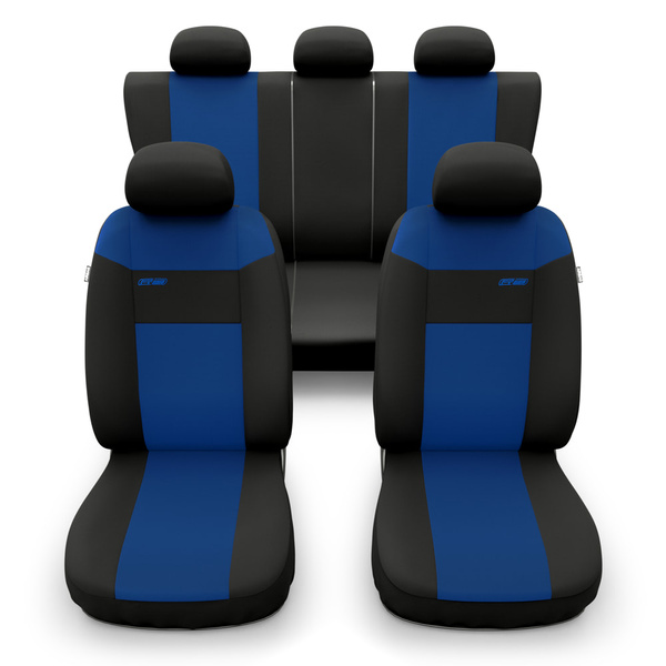 Housses de siège adaptées pour Hyundai i10 I, II, III (2008-....) - housse siege voiture universelles - couverture siege - RSL-BL