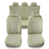 Housses de siège adaptées pour BMW X2 F39, U10 (2017-....) - housse siege voiture universelles - couverture siege - MD-9