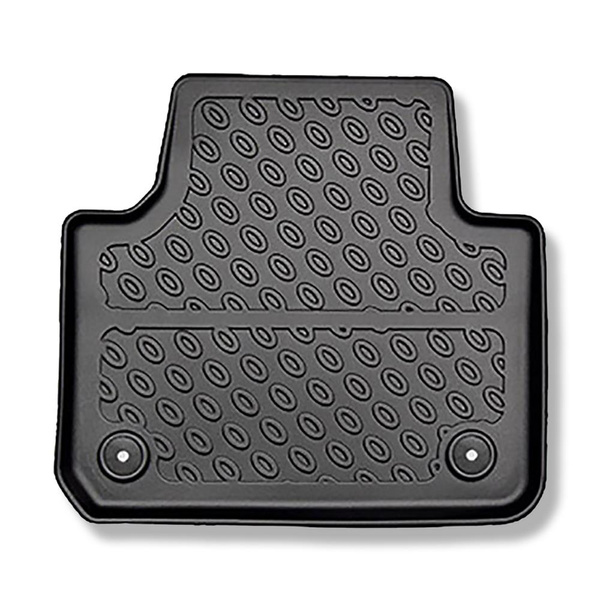 Kit tapis de coffre et tapis de voiture TPE pour: Volkswagen Touareg III SUV (07.2018-2023) - également pour les modèles avec rail de montage