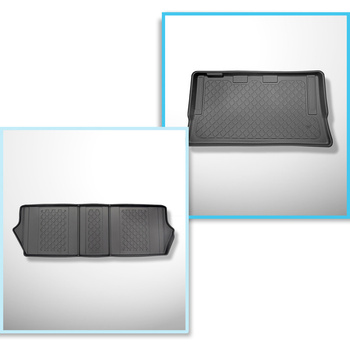 Kit tapis de coffre et tapis de voiture TPE pour: Mercedes-Benz Classe V W447 Va