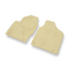 Tapis de Sol Velours adapté pour Ford Galaxy I (1995-2000) - Premium tapis de voiture - beige