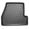 Tapis de sol en TPE adapté pour Ford Focus III Berline (05.2011-08.2018) - tapis de voiture - noir