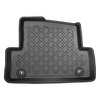 Kit tapis de coffre et tapis de voiture TPE pour: Volvo V40 II Hayon (07.2012-07.2019) - coffre inférieur (sans plancher double du coffre)