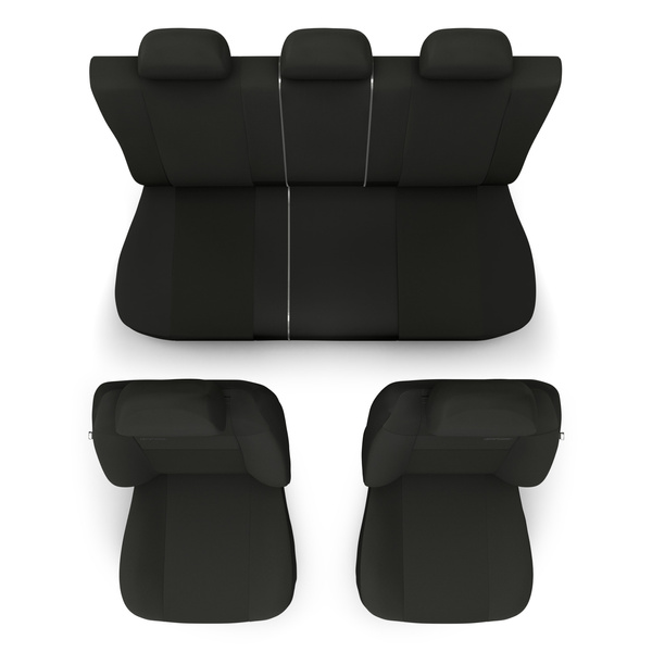 Housses de siège adaptées pour Mazda 6 I, II, III, IV (2002-....) - housse siege voiture universelles - couverture siege - RSL-B