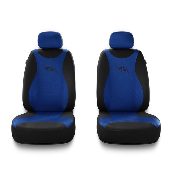 Housses de siège adaptées pour Dacia Lodgy (2012-....) - housse siege voiture universelles - couverture siege - TR-BL