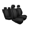 Housses de siège sur mesure adaptées pour Audi A3 8P Hayon, Sportback (2003-2009) - housse siege voiture - couverture siege - noir