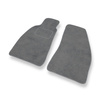 Tapis de Sol Velours adapté pour Alfa Romeo Spider V Cabriolet (1994-2006) - Premium tapis de voiture - gris