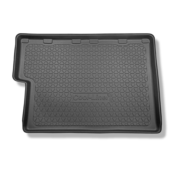 Tapis de coffre adapté pour Ford Tourneo Custom L2 Van (01.2013-2018) - bac de coffre - protection de coffre voiture - derrière troisième rangée de sièges