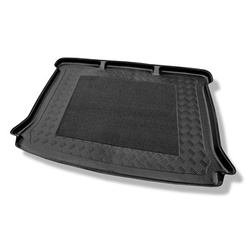 Tapis de coffre adapté pour Citroen Berlingo I Multi Space Van (1998-2007) - bac de coffre - protection de coffre voiture - 5 places; sans Modubox; 2e rangée de sieges avancée