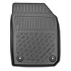 Tapis de sol en TPE adapté pour Skoda Fabia III NJ Break (01.2015-....) - tapis de voiture - noir