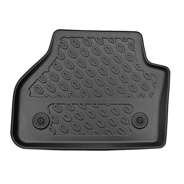 Tapis de sol en TPE adapté pour BMW X3 F25 SAV (12.2015-10.2022) - tapis de voiture - noir