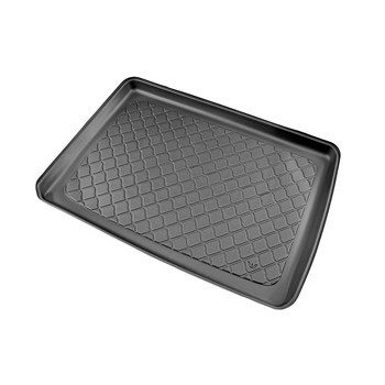 Tapis de coffre adapté pour Aixam City Hayon (10.2016-....) - bac de coffre - protection de coffre voiture