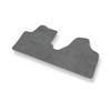 Tapis de Sol Velours adapté pour Citroen Jumpy II (2007-2016) - Premium tapis de voiture - gris