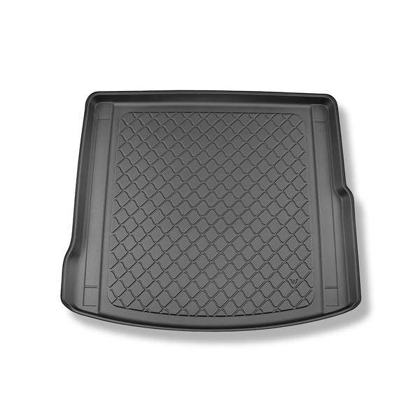 Tapis de coffre adapté pour Jaguar I-Pace SUV (07.2018-....) - bac de coffre - protection de coffre voiture - aussi pour les modèles avec des rails de fixation