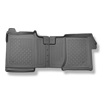 Tapis de sol en TPE adapté pour Citroen Jumper II Van (06.2006-....) - tapis de voiture - noir