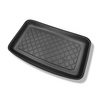 Tapis de coffre adapté pour Volkswagen Sharan II Van (09.2010-03.2022) - bac de coffre - protection de coffre voiture - 7 places; 3e rangée soulevée (pour l'espace derriere la 3e rangée de sieges)
