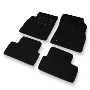 Tapis de Sol Velours adapté pour Chevrolet Cruze (2008-2016) - Premium tapis de voiture - noir