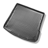 Tapis de coffre adapté pour Audi Q7 4L SUV (03.2006-05.2015) - bac de coffre - protection de coffre voiture - 5/7 places; 3e rangée abaissée