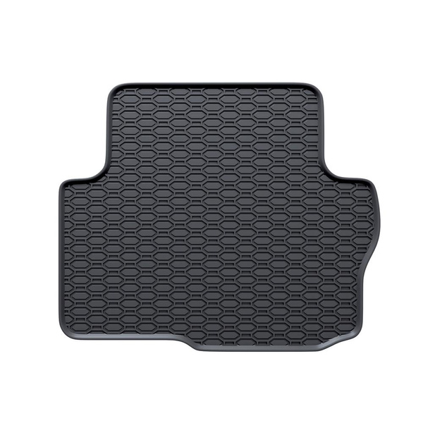 Tapis de sol en caoutchouc adapté pour Volkswagen Sharan II (2010-2022) - tapis de voiture - noir