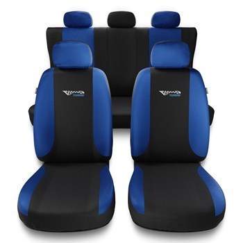 Housses de siège adaptées pour Mitsubishi Space Star (2014-2019) - housse siege voiture universelles - couverture siege - TG-BL