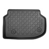 Tapis de sol en TPE adapté pour BMW 5 F10 Berline (03.2010-2013) - sans X-drive; distance entre les rails du siège avant (partie arrière) 415 mm - tapis de voiture - noir