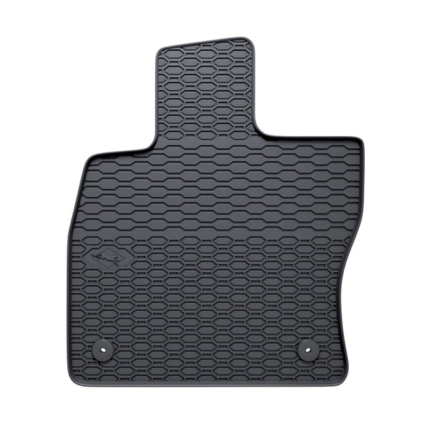 Tapis de sol en caoutchouc adapté pour Volkswagen Passat B8 Berline, SW (2014-2023) - tapis de voiture - noir - 4 pcs.