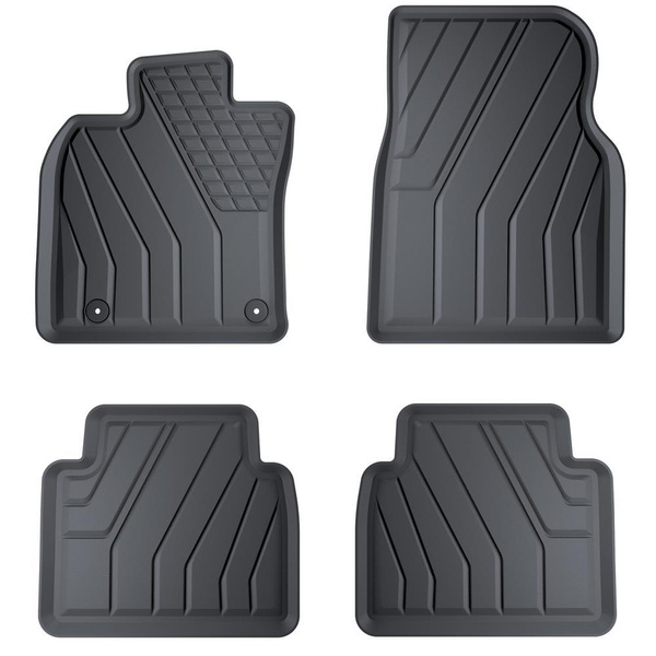 Tapis de sol en TPE adapté pour Toyota Camry IX Berline (2018-....) - tapis de voiture - noir