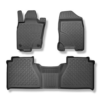 Tapis de sol en TPE adapté pour Mercedes-Benz Classe X 470 Pick-Up (12.2015-10.2