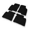 Tapis de Sol Feutres adapté pour Hyundai XG (1999-2005) - tapis de voiture - noir