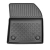 Tapis de sol en TPE adapté pour Opel Grandland X SUV (10.2017-....) - sans Hi-Fi-System FOCAL - tapis de voiture - noir