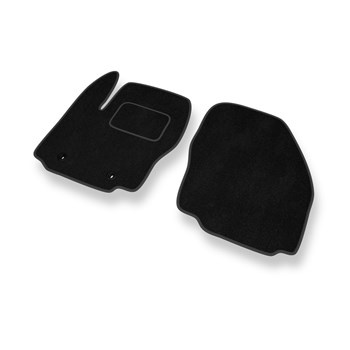 Tapis de Sol Velours adapté pour Ford S-Max I (2006-2015) - Premium tapis de voiture - noir