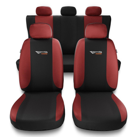 Housses de siège adaptées pour Lancia Musa (2004-2019) - housse siege voiture universelles - couverture siege - TG-RD