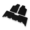 Tapis de Sol Velours adapté pour Opel Frontera A, B SUV (1992-2004) - Premium tapis de voiture - noir