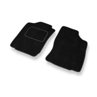 Tapis de Sol Velours adapté pour Toyota Land Cruiser J90 (3 portes) (1996-2003) - Premium tapis de voiture - noir