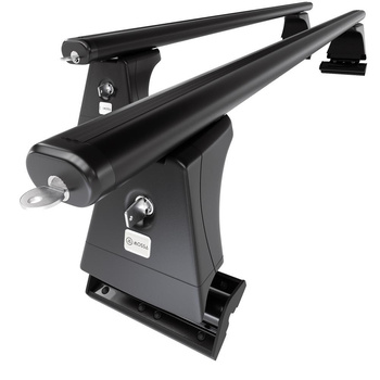 Barres de toit en aluminium adapté pour BMW 5 G30 Berline (2017-2023) - Porte-Ba