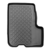 Tapis de sol en TPE adapté pour Dacia Logan II Berline (03.2013-....) - tapis de voiture - noir