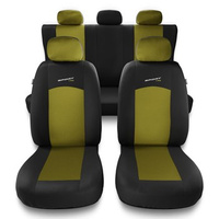 Housses de siège adaptées pour Audi A6 C4, C5, C6, C7, C8 (1994-2019) - housse siege voiture universelles - couverture siege - S-Y