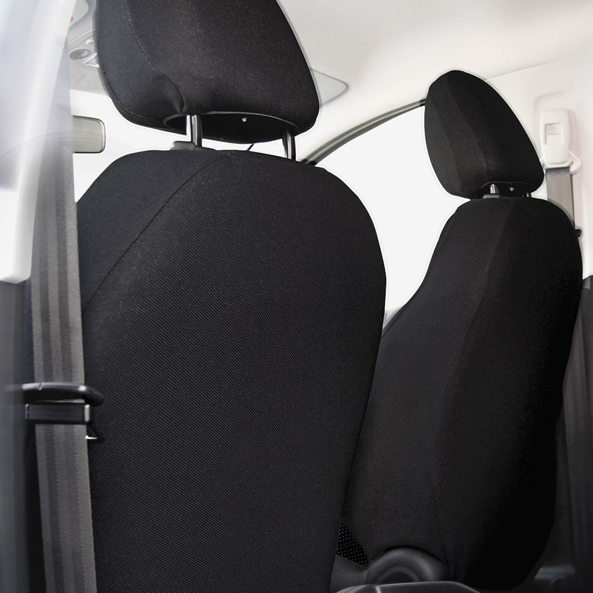 Housses de siège sur mesure adaptées pour Fiat Panda III Hayon, Van  (2011-.) 5 places - housse siege voiture - couverture siege - E4 type 4
