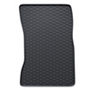 Tapis de sol en caoutchouc adapté pour Mercedes-Benz GLA H247 Crossover (2019-....) - tapis de voiture - noir - 4 pcs.